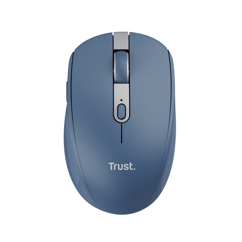 Mouse trust ozaa compact, rezolutie maxima 3200 dpi, interfata usb-a, usb-c, albastru,  Mouse | electropc.ro