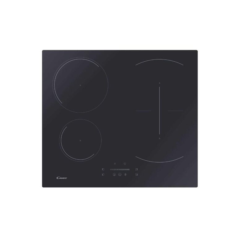 Plita cu inductie candy ctp6sc4/e14u, 240 v, vetroceramic, auto switch- off, timer, 4 arzatoare, comenzi tactile, culoare: negru,  Incorporabile | electropc.ro