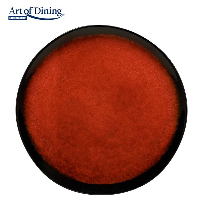 Set 4x farfurie intinsa ceramica 28 cm, vulcano, art of dining by heinner,  Farfurii & Boluri de Servire | electropc.ro