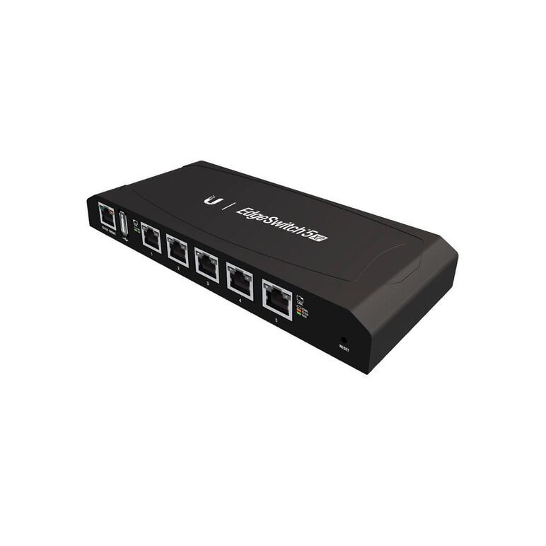 Switch ubiquiti gigabit edgeswitch es-5xp, 5 port, 10/100/1000 mbps,  Switch-uri | electropc.ro
