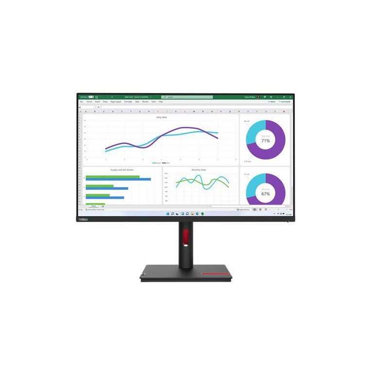 Thinkvision t32h-30 31.5" 2k qhd 3y,  Monitoare LED | electropc.ro