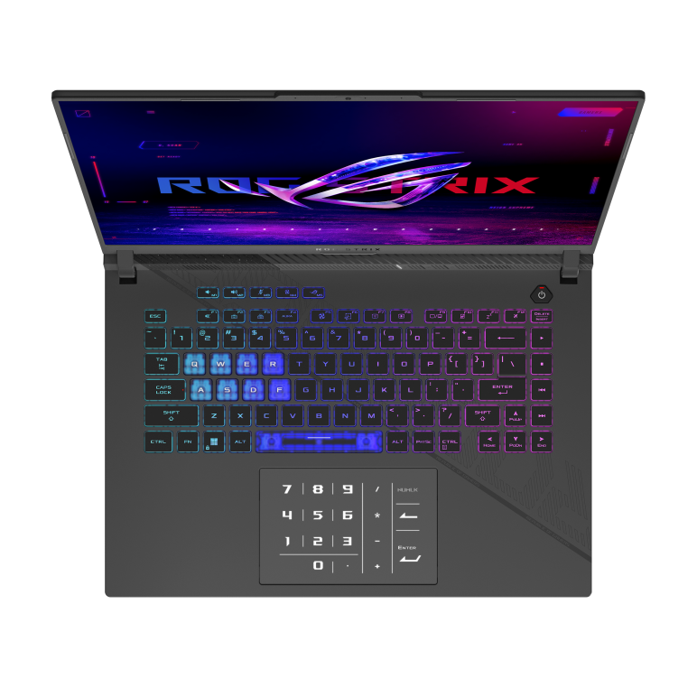 "laptop gaming asus rog strix g16, g614jvr-n4080, 16-inch, qhd+ 16:10 (2560 x 1600, wqxga), rog nebula display, i9-14900hx, intel® uhd graphics, rtx 4060, 240hz, 2x ddr5 so-dimm slots 2x pcie, ddr5 32gb, 1tb pcie® 4.0 nvme™ m.2 ssd, 500nits, anti-glare di,  Laptopuri | electropc.ro