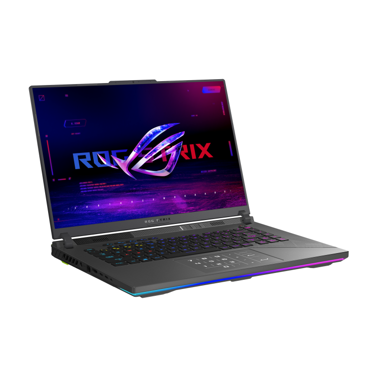 "laptop gaming asus rog strix g16, g614jvr-n4080, 16-inch, qhd+ 16:10 (2560 x 1600, wqxga), rog nebula display, i9-14900hx, intel® uhd graphics, rtx 4060, 240hz, 2x ddr5 so-dimm slots 2x pcie, ddr5 32gb, 1tb pcie® 4.0 nvme™ m.2 ssd, 500nits, anti-glare di,  Laptopuri | electropc.ro