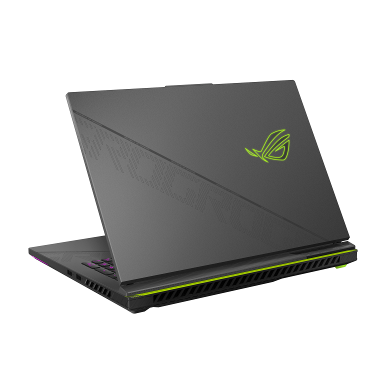 "laptop gaming asus rog strix g18, g814jvr-n6041, 18-inch, qhd+ 16:10 (2560 x 1600, wqxga), rog nebula display, i9-14900hx, intel® uhd graphics, rtx 4060, 240hz, 2x ddr5 so-dimm slots 2x pcie, ddr5 32gb, 2tb pcie® 4.0 nvme™ m.2 ssd, 500nits, anti-glare di,  Laptopuri | electropc.ro