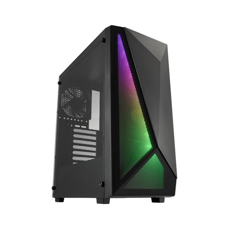 Carcasa fortron cmt195a mid tower negru,  Carcase | electropc.ro