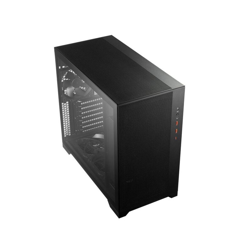 Carcasa fortron cmt580 mid tower negru,  Carcase | electropc.ro