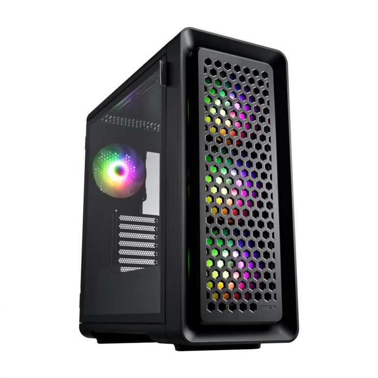 Carcasa fortron cut593a ultra tower argb negru,  Carcase | electropc.ro