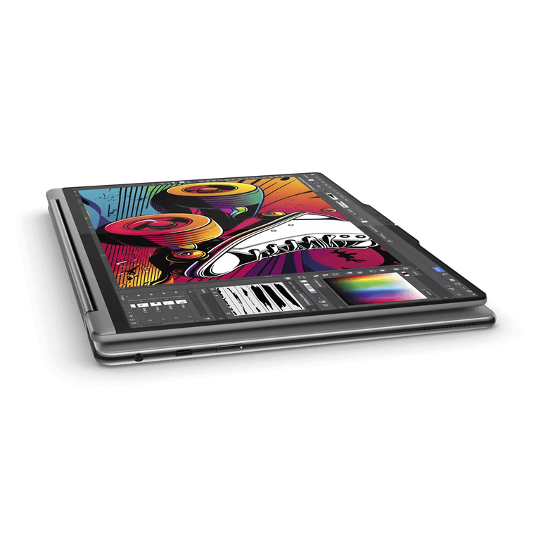 Laptop lenovo yoga 9 2-in-1 14imh9, 14" 4k (3840x2400) oled 400nits glossy / anti-fingerprint, 100% dci-p3, 60hz, eyesafe®, dolby® vision®, displayhdr™ 500, glass, touch, intel® core™ ultra 7 155h, 16c (6p + 8e + 2lpe) / 22t, max turbo up to 4.8ghz, 24mb,,  Laptopuri | electropc.ro