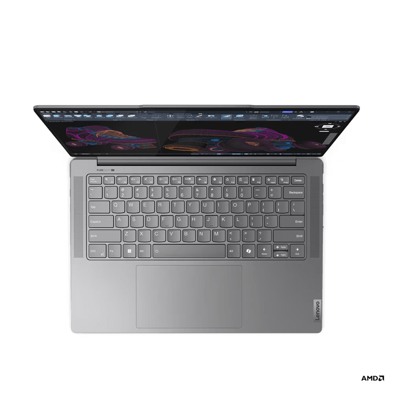 Laptop lenovo yoga pro 7 14ahp9, 14.5" 3k (3072x1920) ips 400nits anti-glare, 100% p3, 100% srgb, 120hz, eyesafe®, dolby® vision®, tcon, amd ryzen™ 7 8845hs (8c / 16t, 3.8 / 5.1ghz, 8mb l2 / 16mb l3), video nvidia® geforce rtx™ 3050 6gb gddr6, ram 16gb so,  Laptopuri | electropc.ro