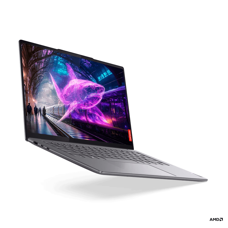 Laptop lenovo yoga pro 7 14ahp9, 14.5" 3k (3072x1920) ips 400nits anti-glare, 100% p3, 100% srgb, 120hz, eyesafe®, dolby® vision®, tcon, amd ryzen™ 7 8845hs (8c / 16t, 3.8 / 5.1ghz, 8mb l2 / 16mb l3), video nvidia® geforce rtx™ 3050 6gb gddr6, ram 16gb so,  Laptopuri | electropc.ro