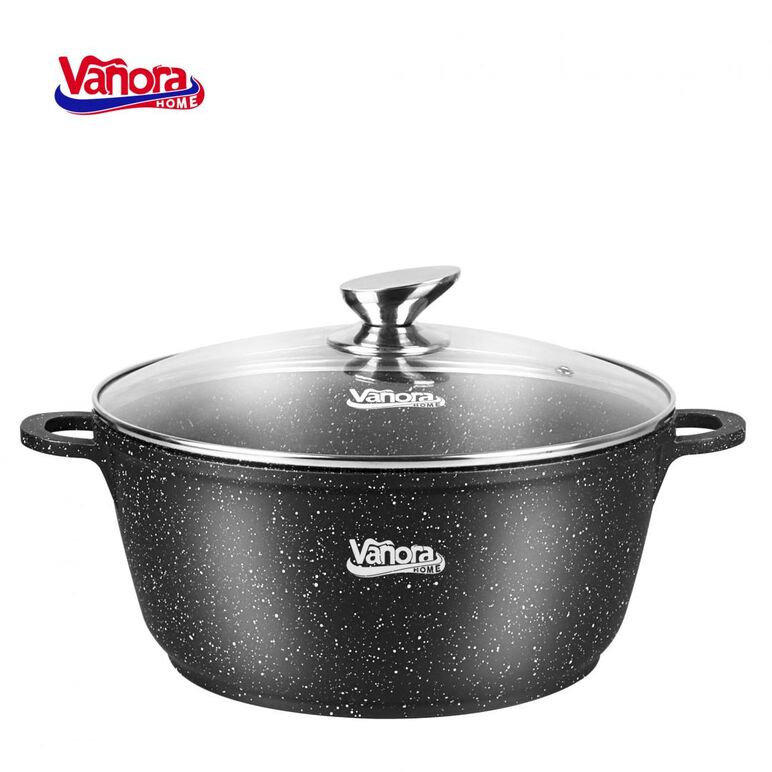 Semioala aluminiu turnat 28x12.5cm, 7.6l, classic, vanora home,  Tavi copt | electropc.ro