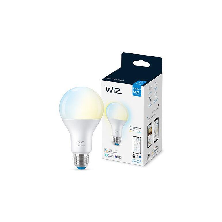 Bec led inteligent wiz connected whites a67, wi-fi, e27, 13w (100w), 1521 lm, lumina alba (2700k-6500k), compatibil google assistant /alexa/siri,  Becuri si Tuburi LED | electropc.ro