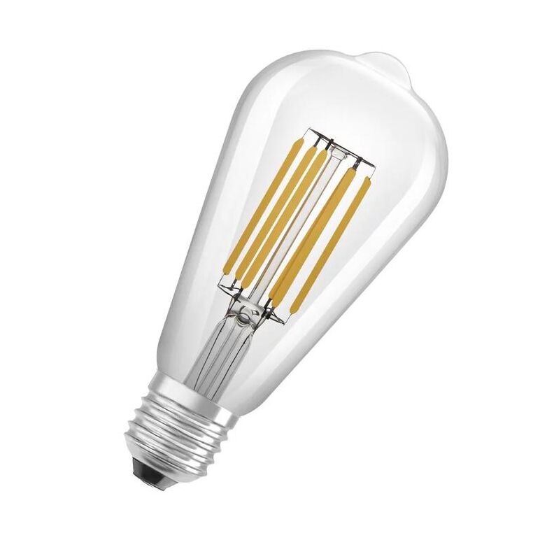 Bec led osram edison a64, ultra efficient light, e27, 4w (60w), 840 lm, lumina calda (3000k), cu filament,  Becuri si Tuburi LED | electropc.ro