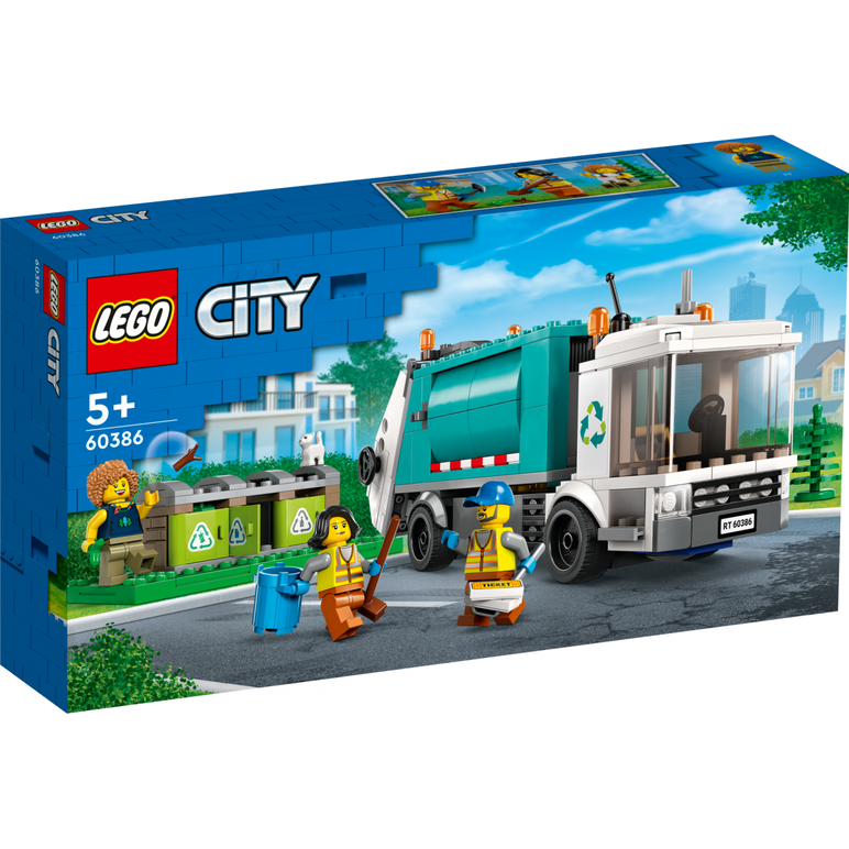 Camion de reciclare, lego 60386,  Seturi de constructie | electropc.ro