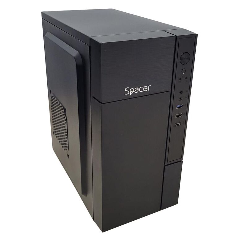 Carcasa spacer mini tower negru,  Carcase | electropc.ro