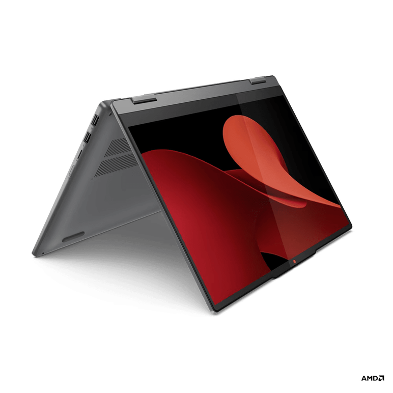 Laptop lenovo ideapad 5 2-in-1 14ahp9, 14" wuxga (1920x1200) ips 300nits glossy, 45% ntsc, 60hz, tÜv low blue light, glass, touch, amd ryzen™ 7 8845hs (8c / 16t, 3.8 / 5.1ghz, 8mb l2 / 16mb l3), video integrated amd radeon™ 780m graphics, ram 16gb soldere,  Laptopuri | electropc.ro