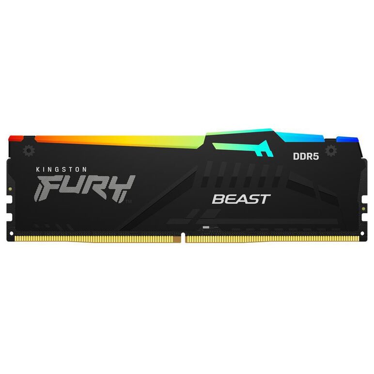 Memorie kingston 16gb ddr5 6000mhz cl30 fury beast rgb,  Memorii RAM Desktop | electropc.ro