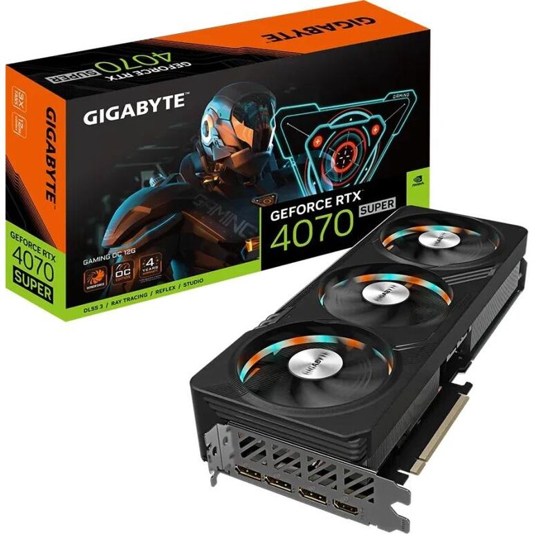 Placa video gigabyte geforce rtx 4070 super gaming oc 12gb gddr6x 192-bit dlss 3.0,  Placi video | electropc.ro