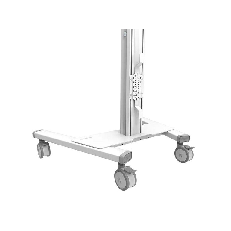 Stand podea mobil/fix neomounts fl50s-825wh1; pentru display-uri cu diagonale 37"-75", sistem de prindere vesa 100x100~600x400, greutate maxima suportata 70kg, fix, inaltime reglabila manual 1040-1570mm (4 presetari); management cabluri, manere practice, ,  Suporturi TV & Monitor | electropc.ro