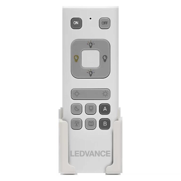 Telecomanda ledvance smart+ wifi, 12x4.1x1.9cm, gri, 2x baterii aaa neincluse, pana la 15 surse/corpuri de iluminat, cu optiunile de dimare, control rgb si setare de scene luminoase,  Accesorii iluminat de interior | electropc.ro