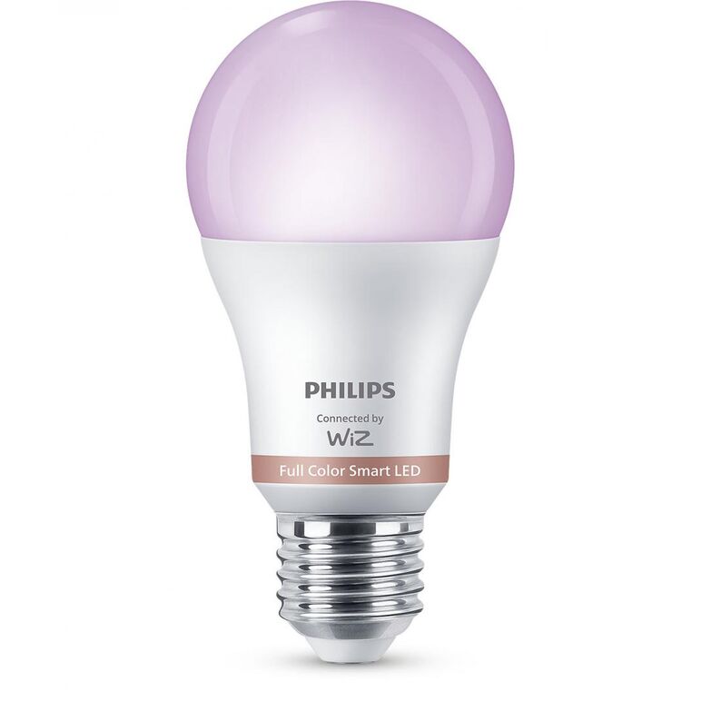 3 becuri led rgb inteligente philips bulb a60, wi-fi, e27, 8.8w (60w), 806 lm, lumina alba si color (2200-6500k),  Becuri si Tuburi LED | electropc.ro