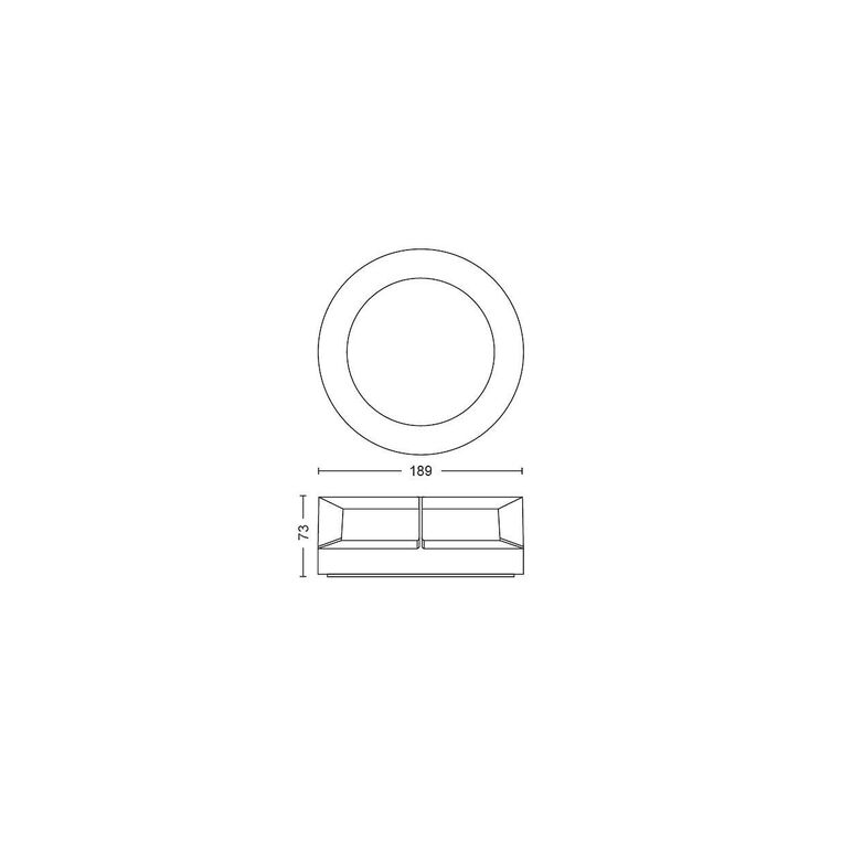 Aplica led pentru exterior philips actea, 12w (83w), 176v, 1200 lm, lumina calda (2700k), ip44, 189mm, negru,  Aplice de exterior | electropc.ro