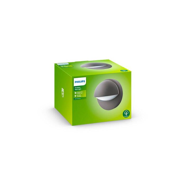 Aplica pentru exterior philips june, 1xe27, max 42w, ip44, 135x195mm, antracit,  Aplice de exterior | electropc.ro