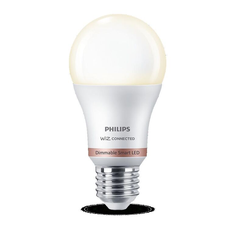 Bec led inteligent philips bulb a60, wi-fi, bluetooth, e27, 8w (60w), 806 lm, lumina calda (2700k), dimabil,  Becuri si Tuburi LED | electropc.ro