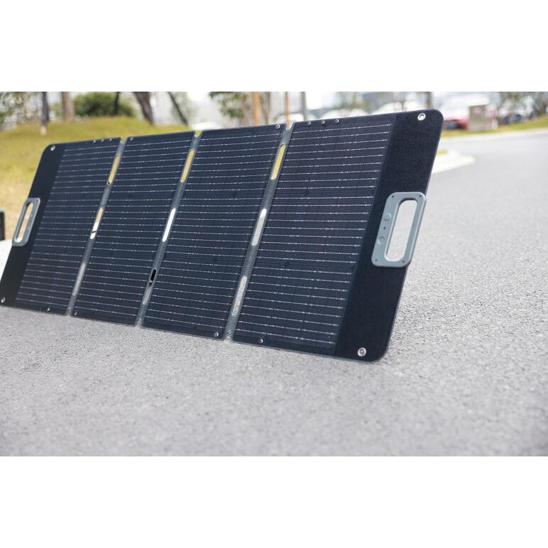 Panou solar portabil ezviz psp200, conector mc4, bransament monofazat, monocristalin, putere 100 w, ip67, eficienta 23%,  Panouri fotovoltaice | electropc.ro