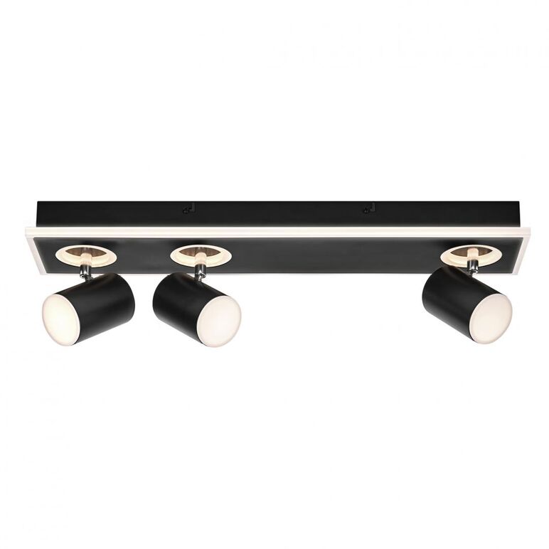 Spot led triplu ajustabil ledvance decor mars, 41w, 3100 lm, lumina calda (3000k), ip20, 558mm, negru, clasa energetica f,  Spoturi aplicate | electropc.ro