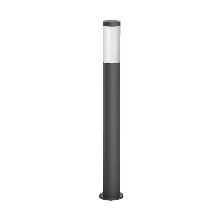 Stalp pentru iluminat exterior philips utrecht, 1xe27, max 20w, ip44, 800x120mm, antracit,  Aplice de exterior | electropc.ro