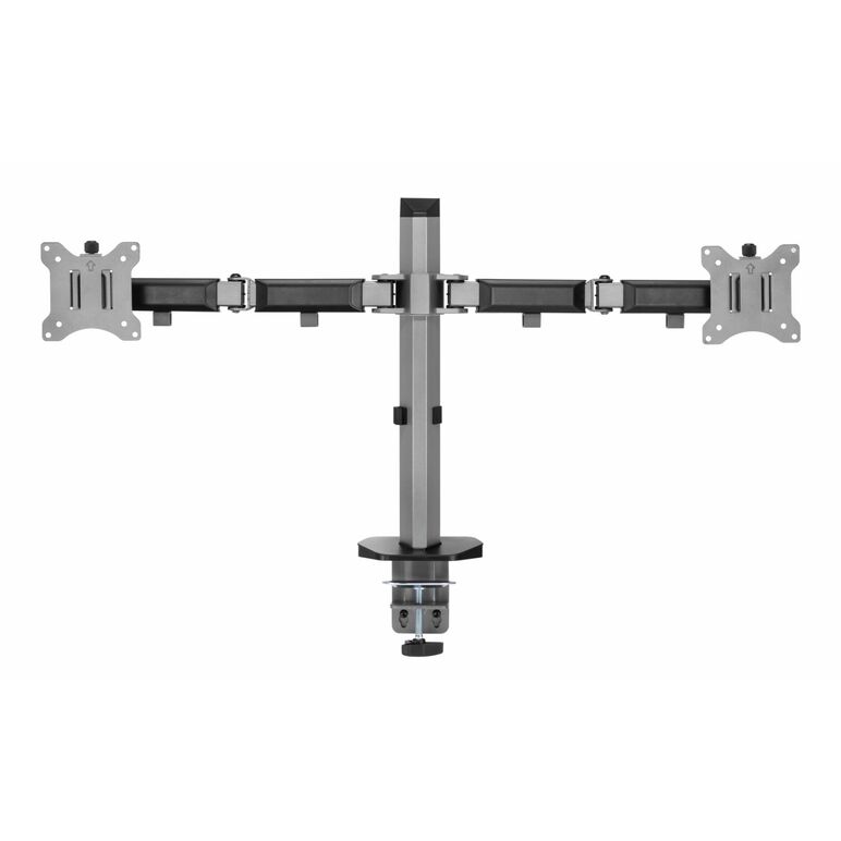 Suport 2 monitoare serioux mm55-c024, compatibilitate  dimensiune ecran 17"-32",  greutate maximă suportata: (per ecran): 9kg, vesa: 75x75, 100x100, inclinare: +70°~-70°, pivotare: +90°~-90°, rotația ecranului: + 180°~-180°, instalare: clemă, grommet, gro,  Suporturi TV & Monitor | electropc.ro