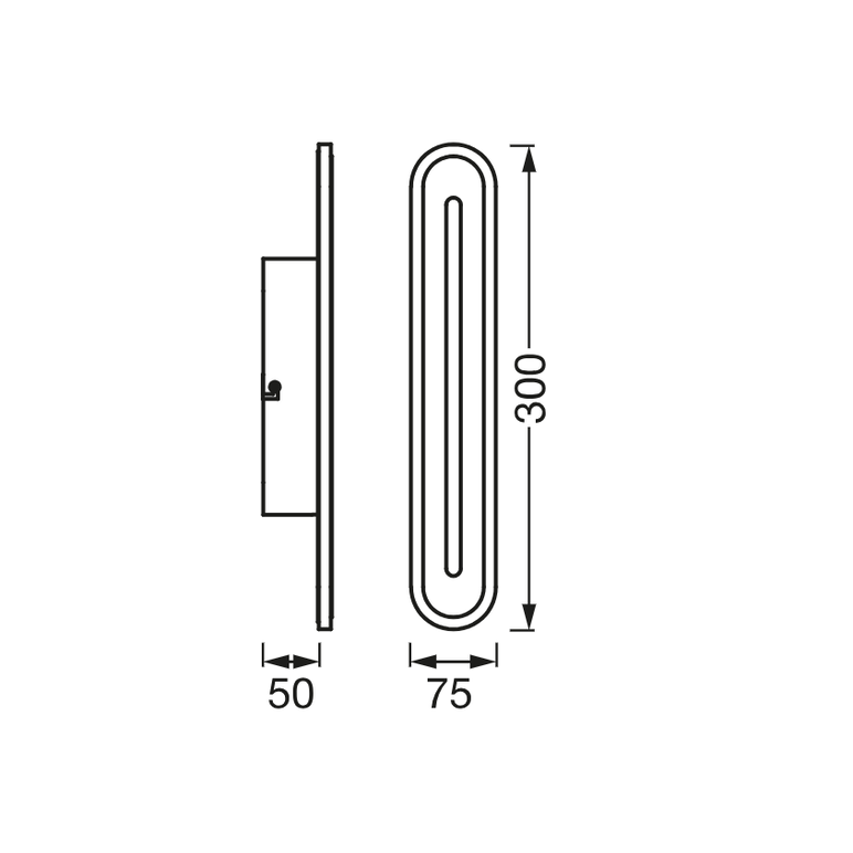 Aplica led inteligenta pentru baie ledvance smart+ wifi orbis bath 300, 13w, 1200 lm, lumina alba (3000-6500k), ip44, 300x50x70mm, metal, alb,  Lampi de interior | electropc.ro