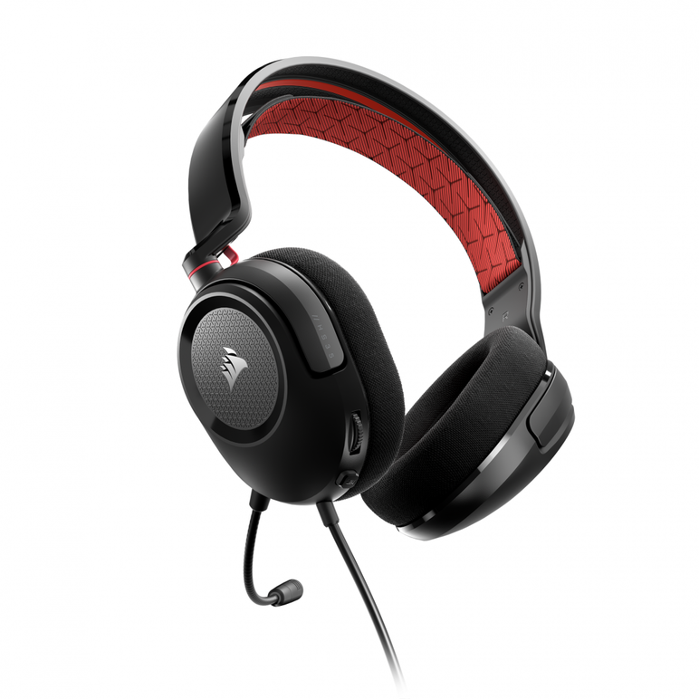 Casti gaming corsair hs35 v2 rosu,  Casti audio | electropc.ro