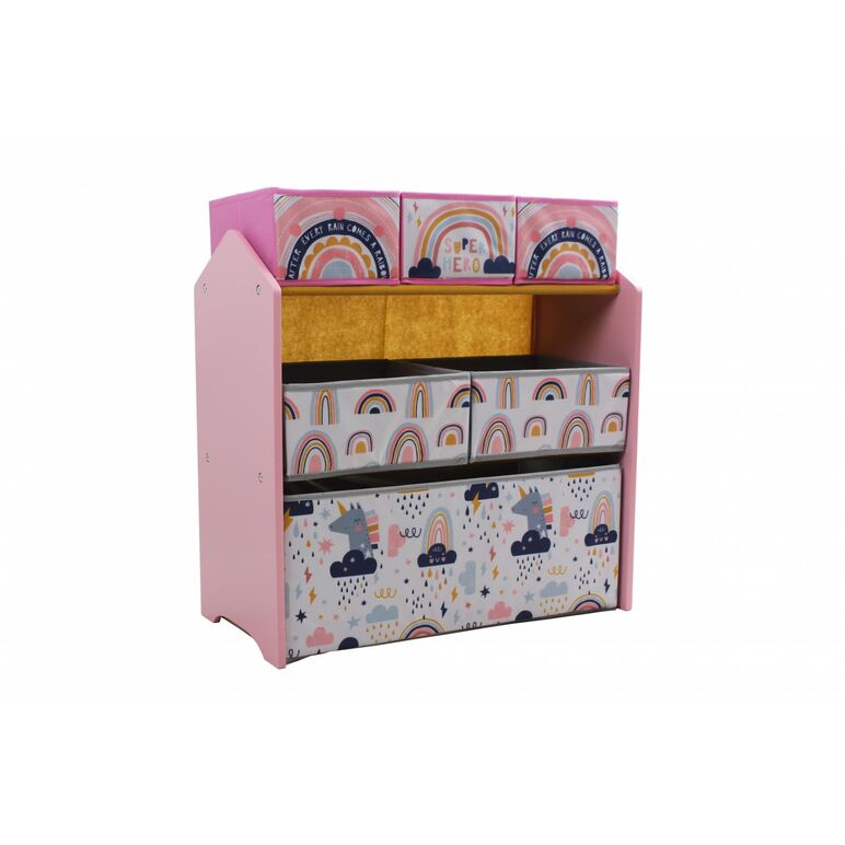 Dulap depozitare jucarii super girl,  Mobilier camera copii | electropc.ro