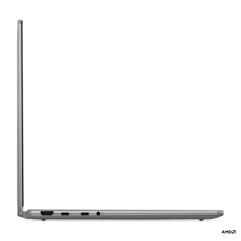 Laptop lenovo yoga 7 2-in-1 14ahp9 cu procesor amd ryzen™ 7 8840hs pana la 5.1ghz, 14" wuxga oled, 60hz, dolby® vision™, displayhdr™, glass, touch, lenovo® digital pen, 16gb lpddr5x, 1tb ssd, amd radeon™ 780m graphics, windows® 11 home, arctic grey,  Laptopuri | electropc.ro