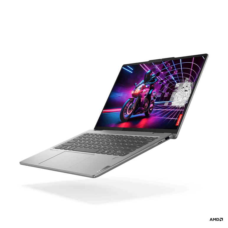 Laptop lenovo yoga 7 2-in-1 14ahp9 cu procesor amd ryzen™ 7 8840hs pana la 5.1ghz, 14" wuxga oled, 60hz, dolby® vision™, displayhdr™, glass, touch, lenovo® digital pen, 16gb lpddr5x, 1tb ssd, amd radeon™ 780m graphics, windows® 11 home, arctic grey,  Laptopuri | electropc.ro