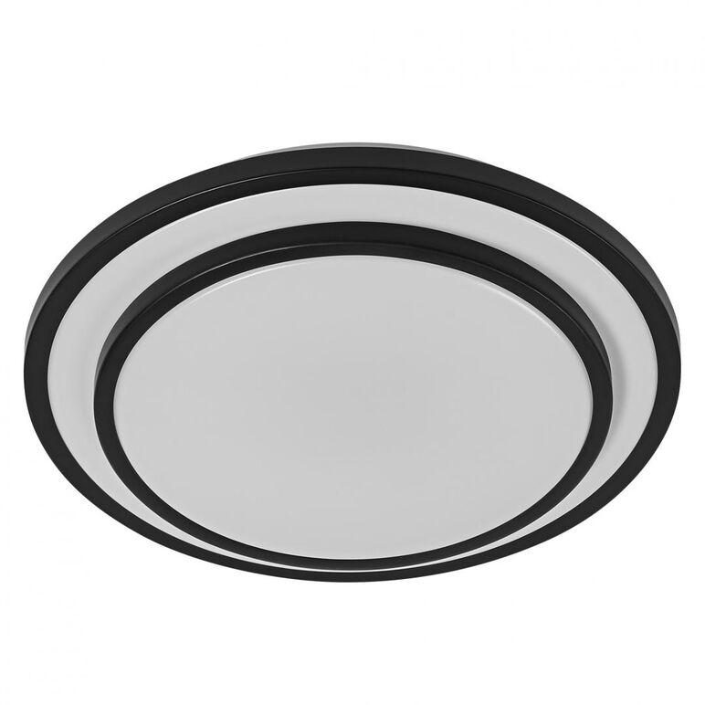 Plafoniera led ledvance orbis berlin 300, 16w, 2000 lm, lumina calda (3000k), ip20, Ø30cm, metal/plastic, negru,  Lampi de interior | electropc.ro