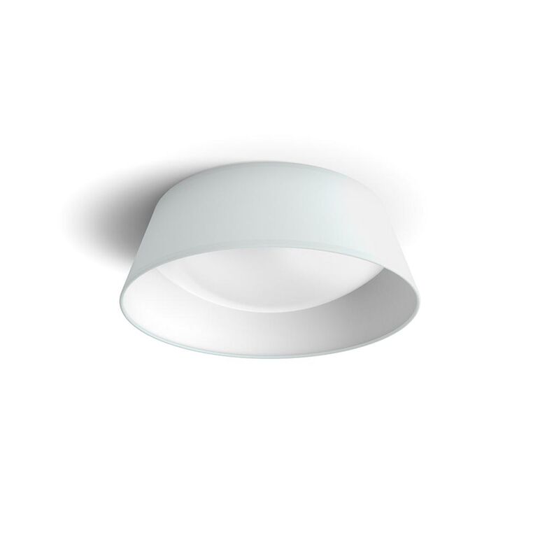Plafoniera led philips dawn cl258, 14w, 1100 lm, lumina calda (3000k), ip20, 34cm, metal/plastic, alb,  Lampi de interior | electropc.ro