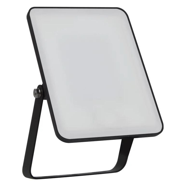 Proiector led ledvance floodlight essential, 50w, 220-240v, 4500 lm, lumina neutra (4000k), ip65, 23.8x3x16.1cm, aluminiu, negru,  Proiectoare | electropc.ro