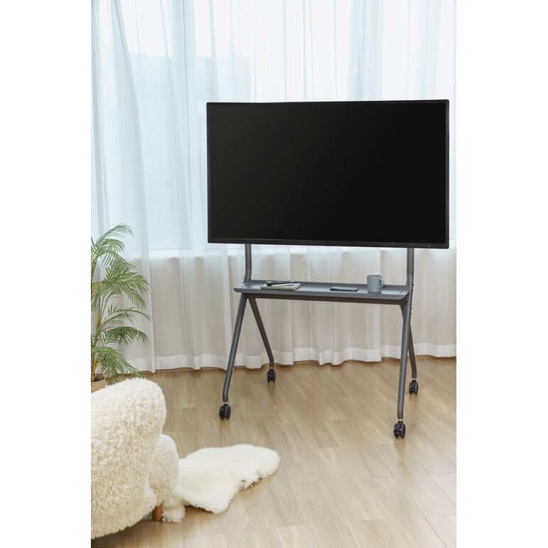 Stand tv mobil serioux tv15068fw, compatibilitate  dimensiune ecran 50"-86, dimensiuni 1067x801x1725mm, vesa:  200x200, 300x200, 400x200, 300x300, 400x300, 400x400, 600x400, 800x400, 600x600, 800x600, greutate maxima suportata 120 kg, tv reglabil in inalt,  Suporturi TV & Monitor | electropc.ro