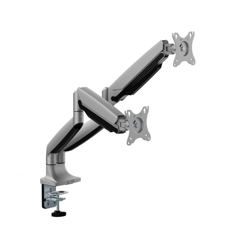 Suport 2 monitoare serioux mm82-c024, compatibilitate  dimensiune ecran 17"-35",  greutate maximă suportata: (per ecran): 1~16kg,, vesa: 75x75, 100x100,, management cabluri,  Suporturi TV & Monitor | electropc.ro