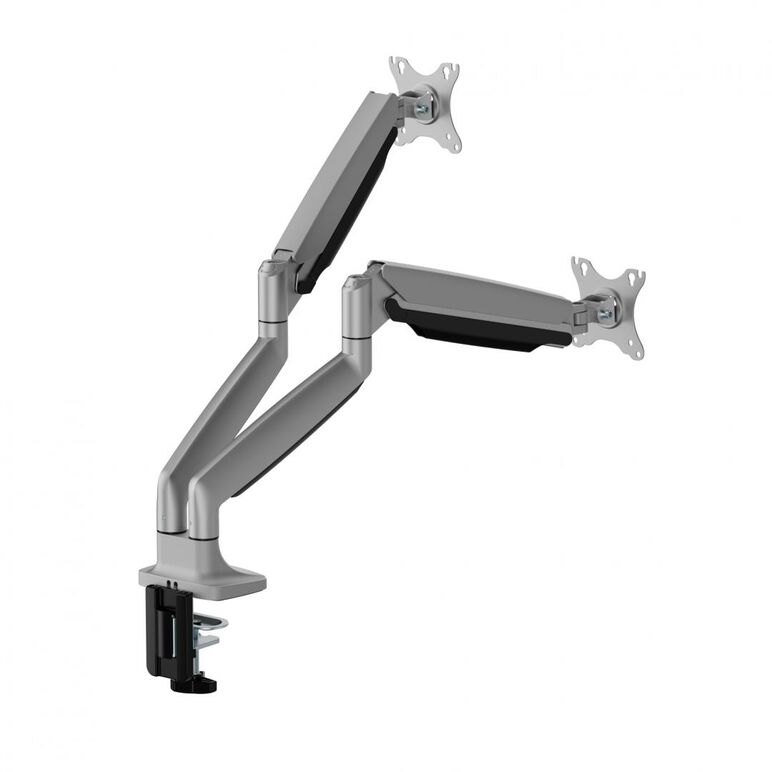 Suport 2 monitoare serioux mm82-c024, compatibilitate  dimensiune ecran 17"-35",  greutate maximă suportata: (per ecran): 1~16kg,, vesa: 75x75, 100x100,, management cabluri,  Suporturi TV & Monitor | electropc.ro