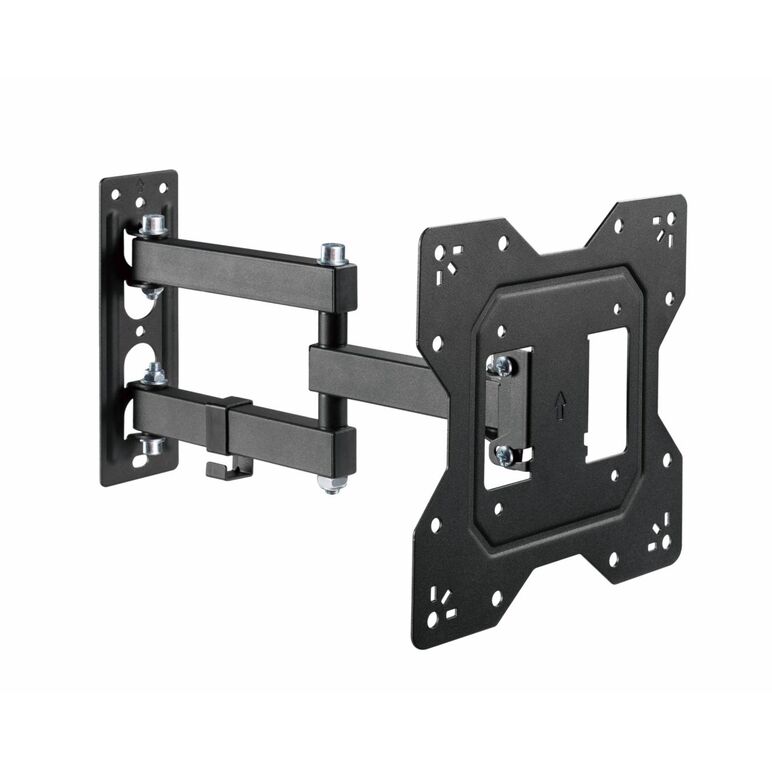 Suport tv serioux lcd/led, tv68-223, compatibilitate  dimensiune ecran 23"-43", material otel, vesa:100x100, 100x200, 200x100, 200x200, greutate maximă suportata: 30 kg, profil: 56~378mm, inclinare: ＋3°～-10°, pivotare: +90°~-90°, management cabluri, negru,  Suporturi TV & Monitor | electropc.ro