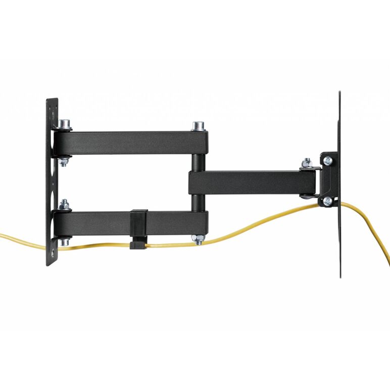 Suport tv serioux lcd/led, tv68-223, compatibilitate  dimensiune ecran 23"-43", material otel, vesa:100x100, 100x200, 200x100, 200x200, greutate maximă suportata: 30 kg, profil: 56~378mm, inclinare: ＋3°～-10°, pivotare: +90°~-90°, management cabluri, negru,  Suporturi TV & Monitor | electropc.ro