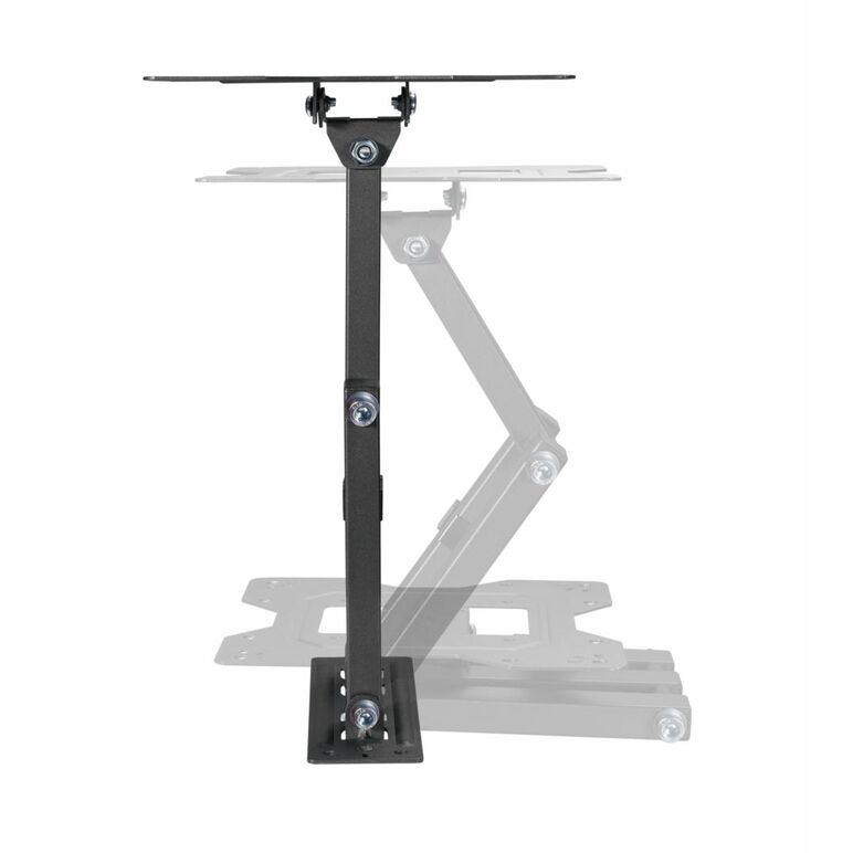 Suport tv serioux lcd/led, tv68-223, compatibilitate  dimensiune ecran 23"-43", material otel, vesa:100x100, 100x200, 200x100, 200x200, greutate maximă suportata: 30 kg, profil: 56~378mm, inclinare: ＋3°～-10°, pivotare: +90°~-90°, management cabluri, negru,  Suporturi TV & Monitor | electropc.ro