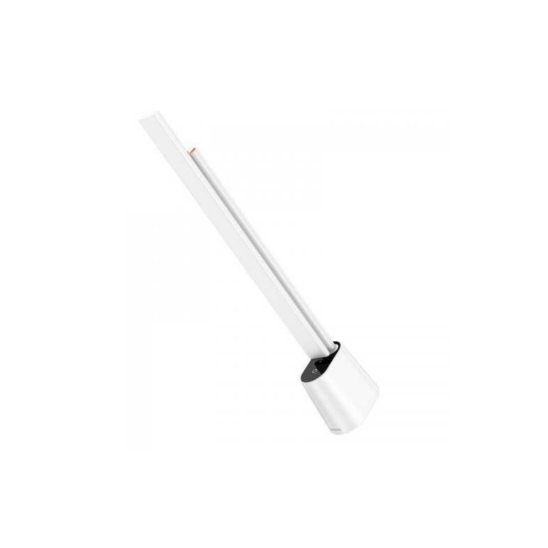 Lampa birou led baseus smart eye series, putere 5w, 3 trepte intensitate luminoasa, material abs+pc+aliaj de aluminiu, rotire 180 grade, alimentare: cablu usb type-c inclus, alb,  Lampi de interior | electropc.ro