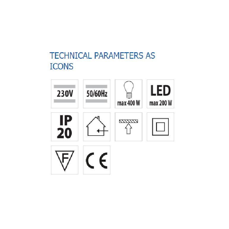Senzor de miscare aplicat ir vivalux roger, 230v, ip20, Ø76x20.2mm, incandescent 400w, led 200w, alb,  Aplice | electropc.ro