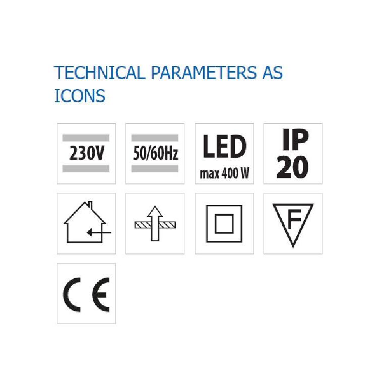 Senzor de miscare incastrat ir vivalux kylo, 230v, ip20, Ø50x66.5mm, incandescent 800w, led 400w, alb,  Aplice | electropc.ro