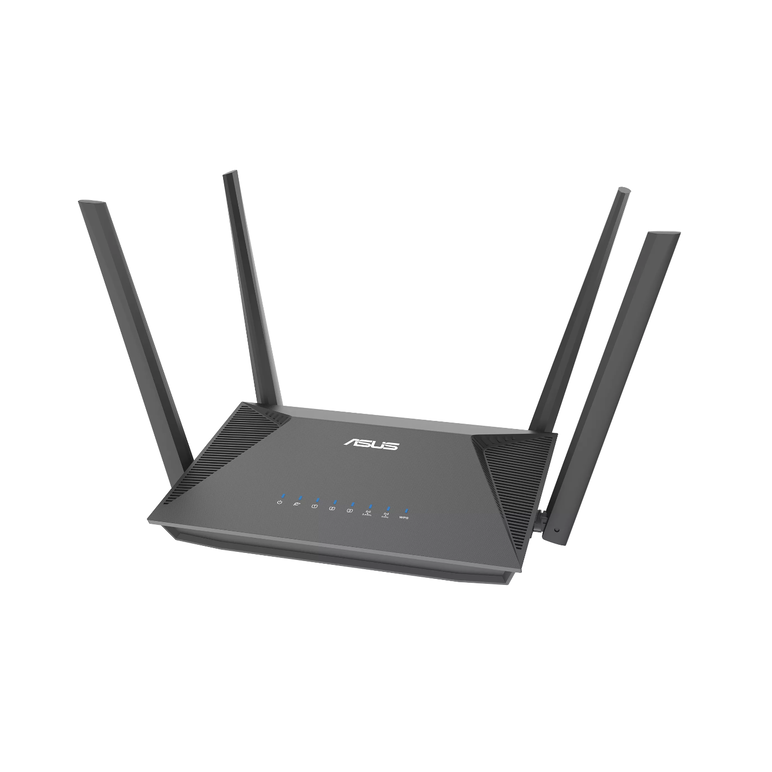 Asus router ax1800 dual-band  wi-fi 6 rt-ax52, standarde wireless: ieee 802.11a, ieee 802.11b, ieee 802.11g, wifi 4 (802.11n), wifi 5 (802.11ac), wifi 6 (802.11ax), ipv4, ipv6, ax1800: 5 ghz 1201 mbps+ 2.4ghz 574 mbps, 4 x antene externe, procesor: 1.3ghz,  Routere Wireless | electropc.ro